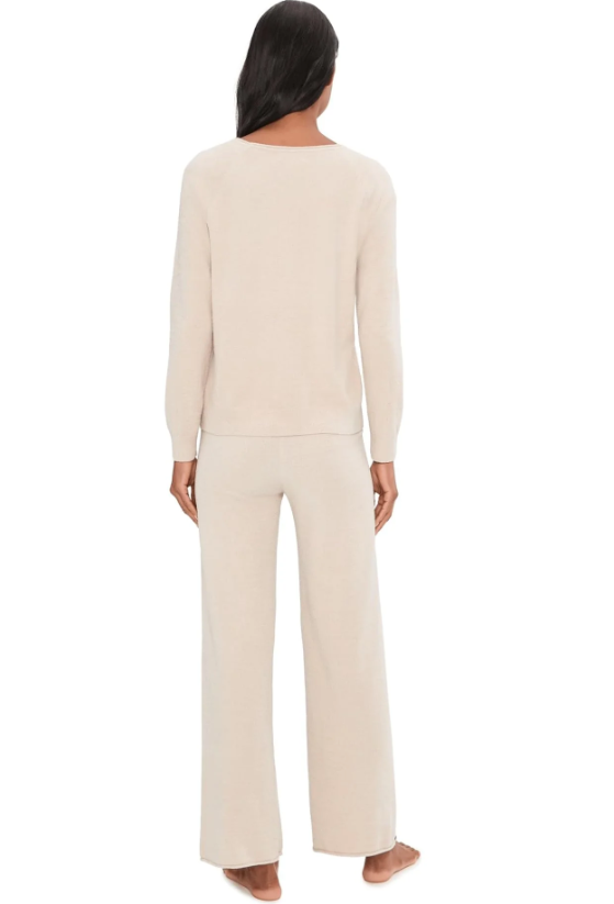 Barefoot Dreams CozyChic Ultra Lite Jersey Roll Pullover & Pant Set