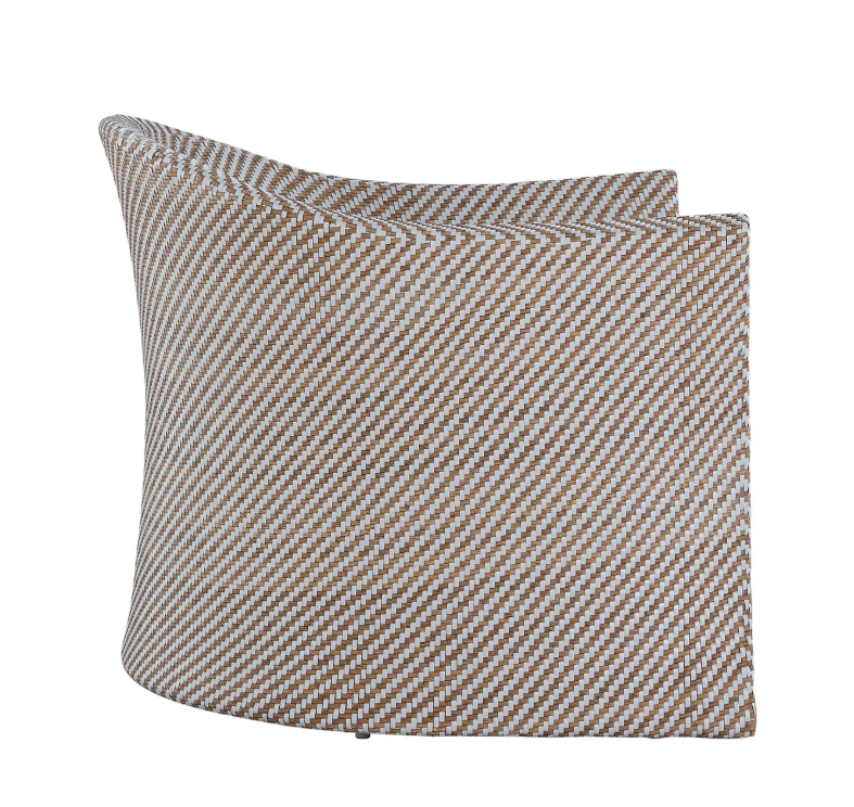 Capri Wicker Swivel Outdoor Lounge Chair