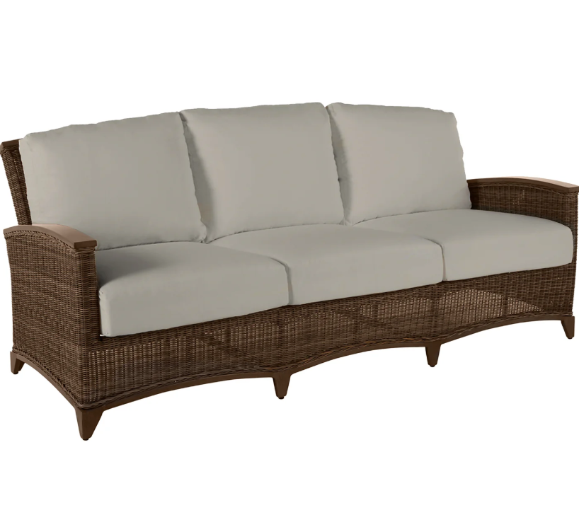Avalon Raffia Wicker Outdoor Sofa