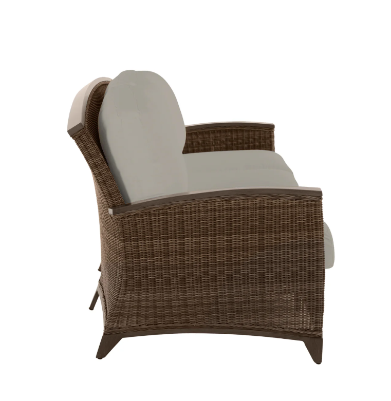 Avalon Raffia Wicker Outdoor Sofa