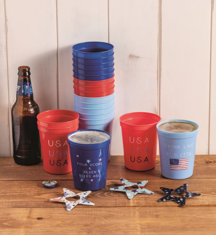 Americana Party Cup Set