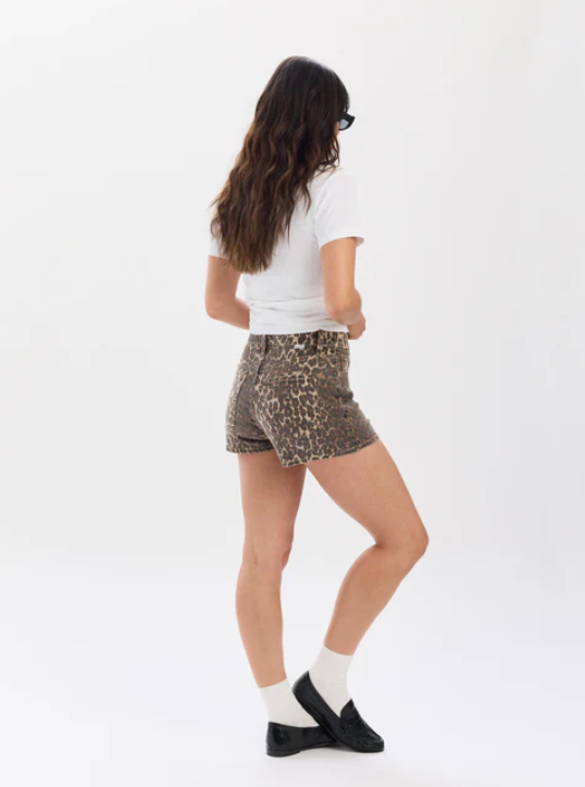 Daze Hotshot High Rise Micro Short - Cool Cat