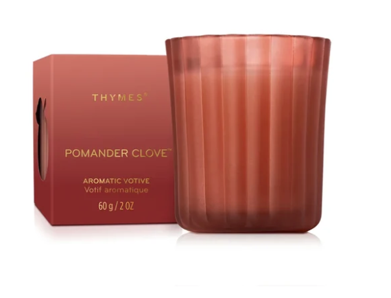Thymes Pomander Clove Boxed Candle