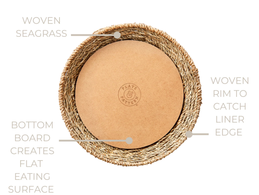 Woven Seagrass Plates