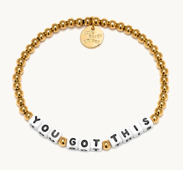 Little Words Project Bracelet - Gold