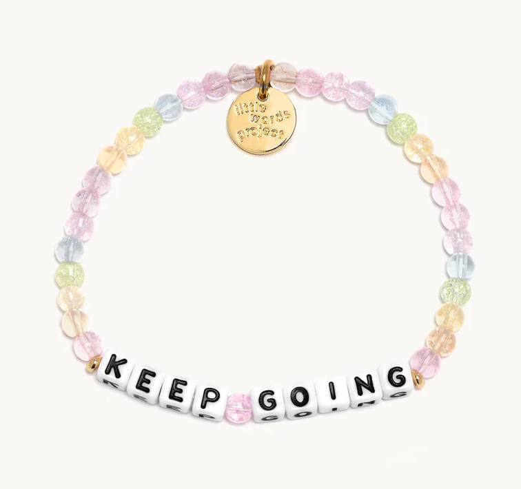 Little Words Project Bracelet - Crystal