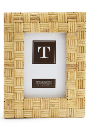 Dream Weaver Rattan Photo Frame