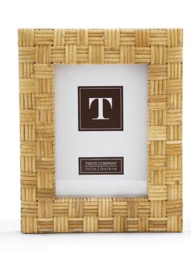 Dream Weaver Rattan Photo Frame