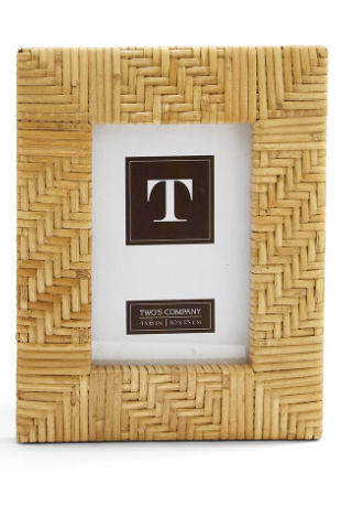 Dream Weaver Rattan Photo Frame