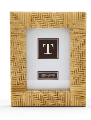 Dream Weaver Rattan Photo Frame