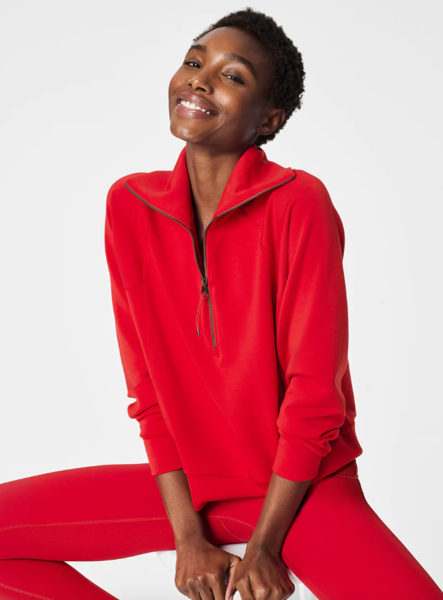 SPANX AirEssentials Half Zip