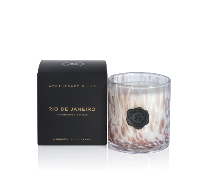 Opal Glass Candle - Rio de Janeiro