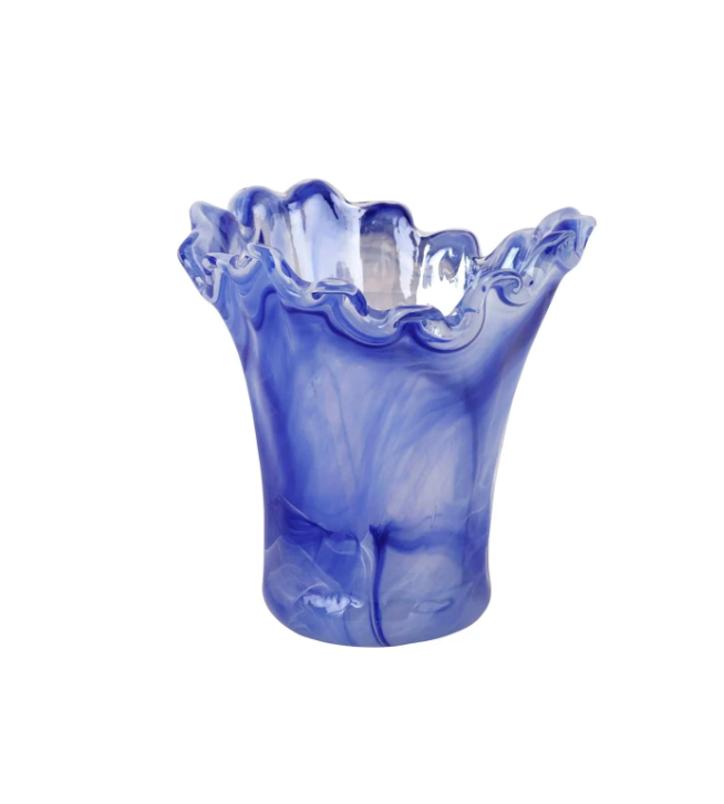 Vietri Onda Glass Vase