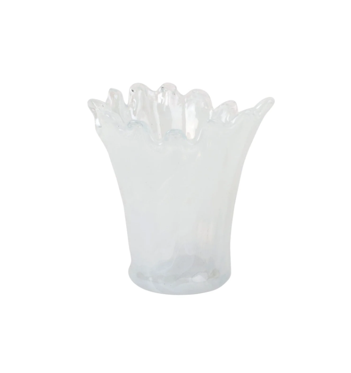 Vietri Onda Glass Vase