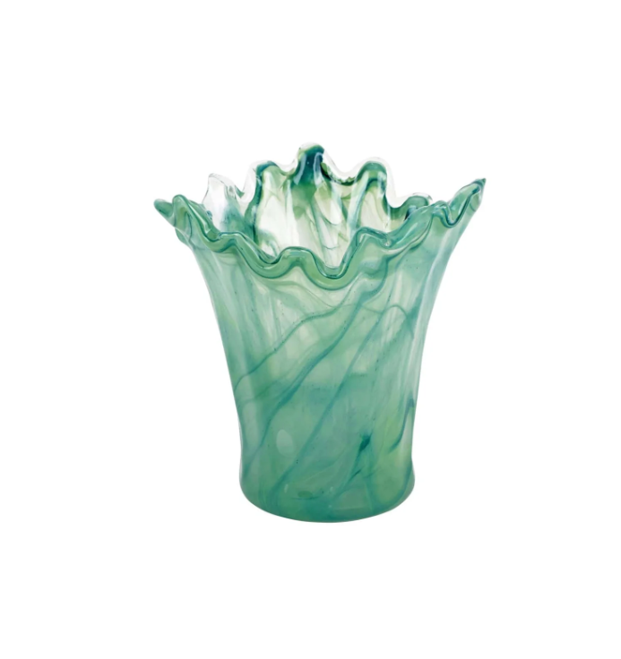 Vietri Onda Glass Vase