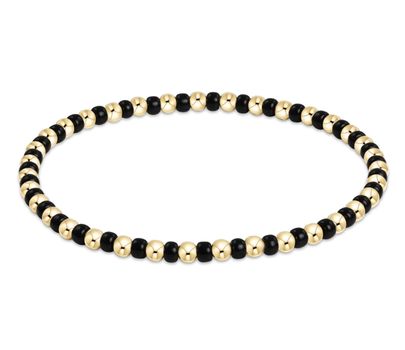 E Newton Hope Grateful 3mm Bead Bracelet