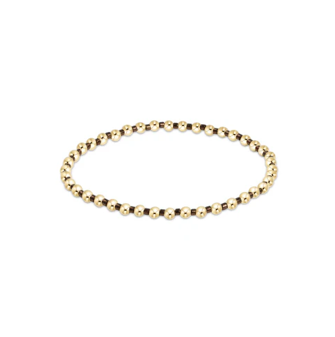 E Newton Hope Grateful 3mm Bead Bracelet