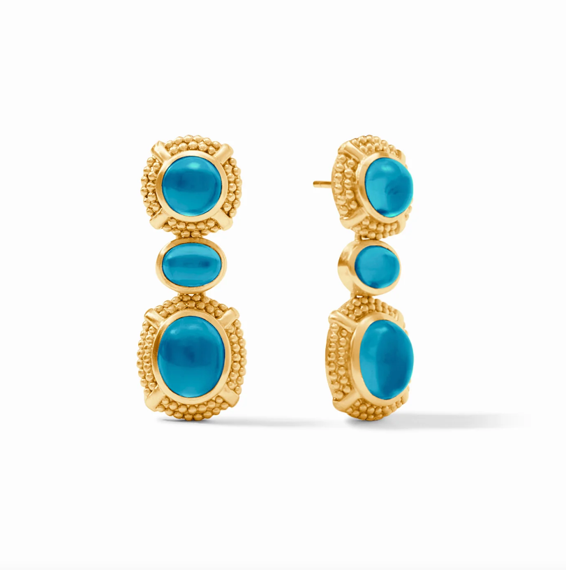 Julie Vos Cabochon Statement Earring
