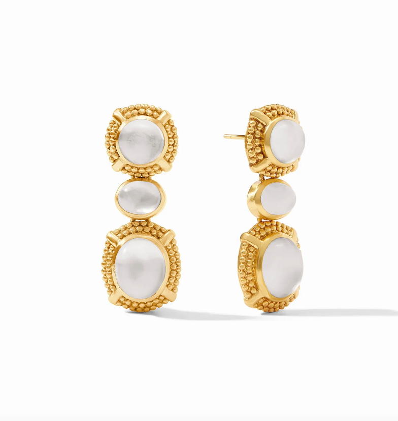 Julie Vos Cabochon Statement Earring