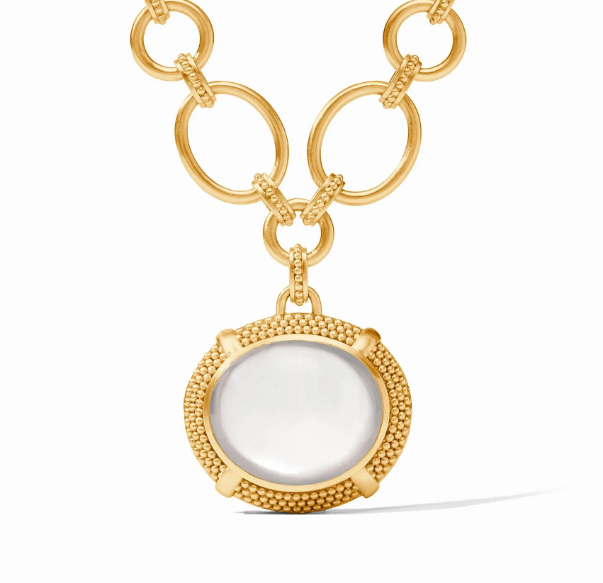 Julie Vos Cabochon Statement Necklace