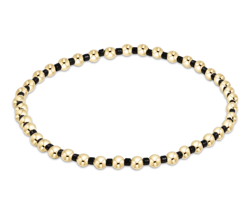 E Newton Hope Grateful 3mm Bead Bracelet