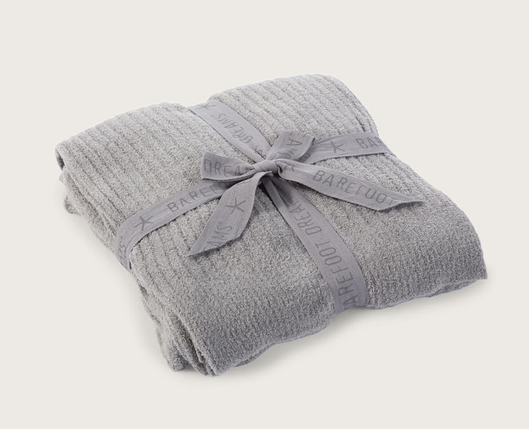 Barefoot Dreams Cozychic Lite Ribbed Throw