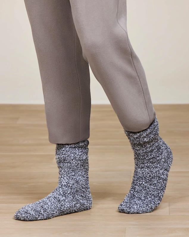 Barefoot Dreams CozyChic Heathered Socks