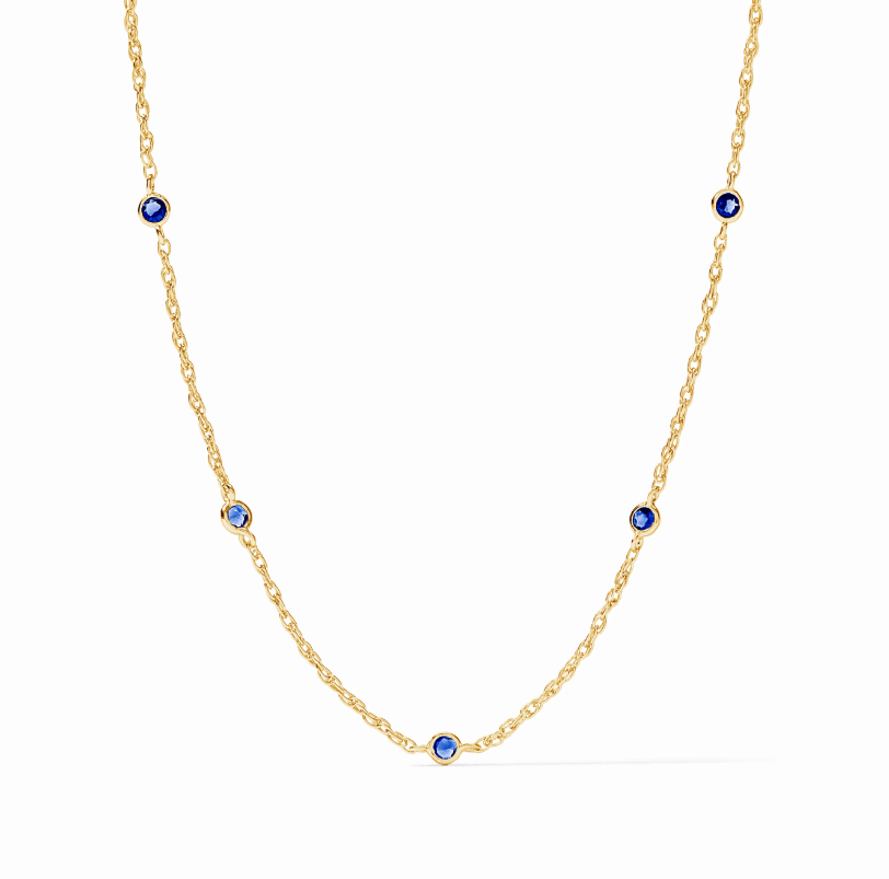 Julie Vos Celeste Delicate Station Necklace