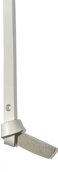 Frameless Leather & Steel Hanger