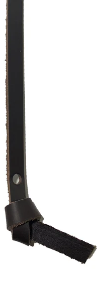 Frameless Leather & Steel Hanger
