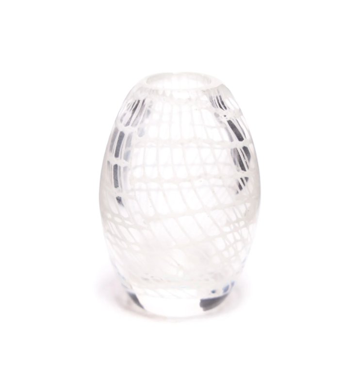 Ligne Glass Modern Vase