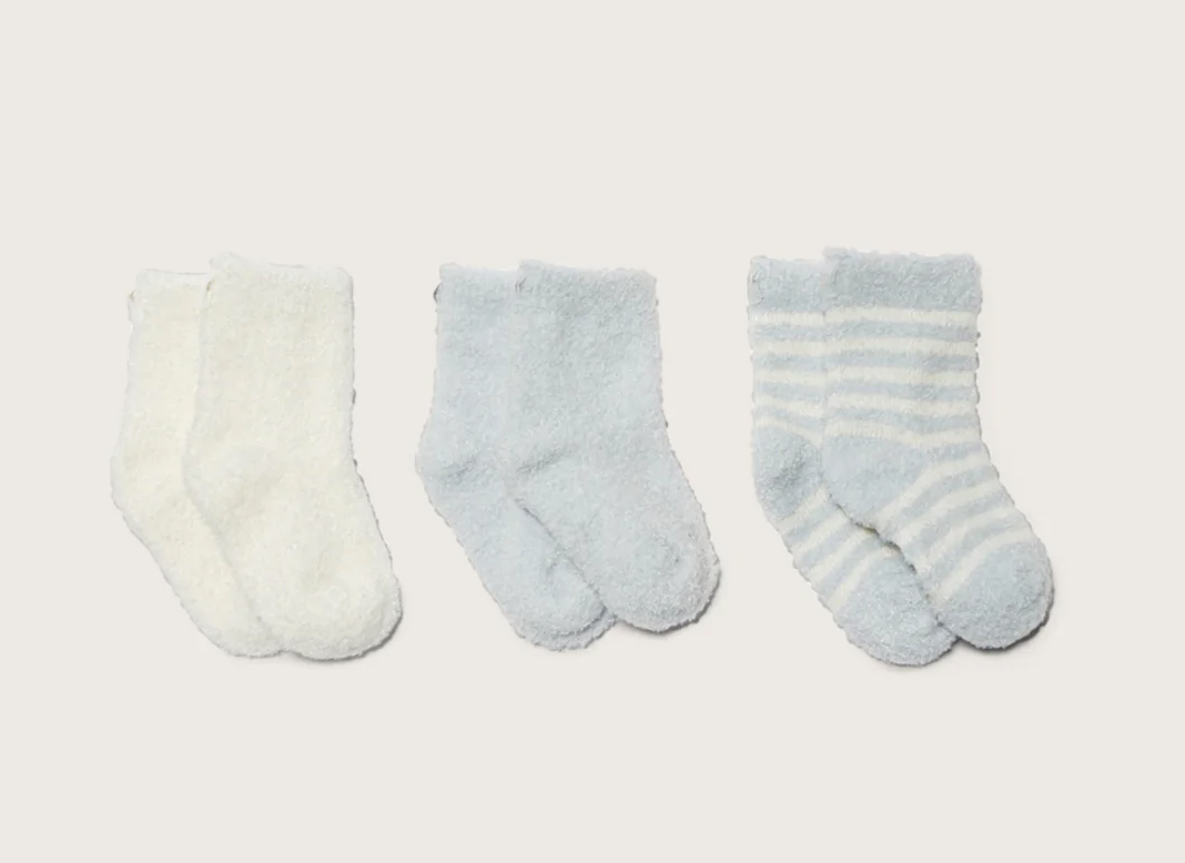 Barefoot Dreams CozyChic Lite Infant Sock Set