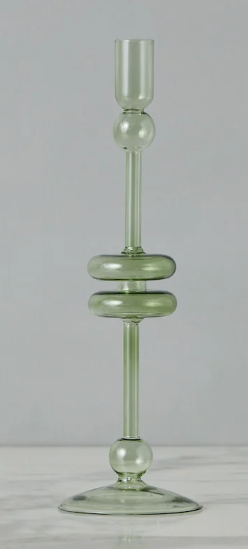 Glass Candlestick
