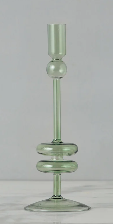 Glass Candlestick
