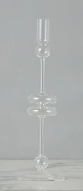 Glass Candlestick
