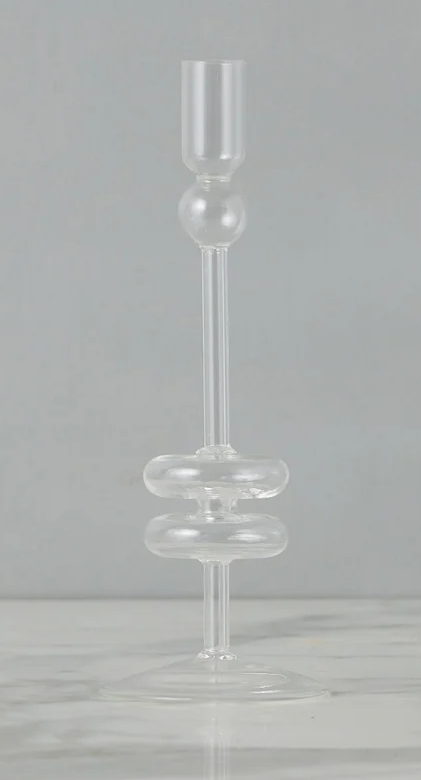 Glass Candlestick