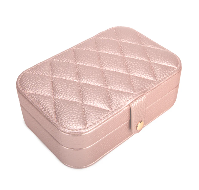 Quilted Travel Jewelry Organizer
