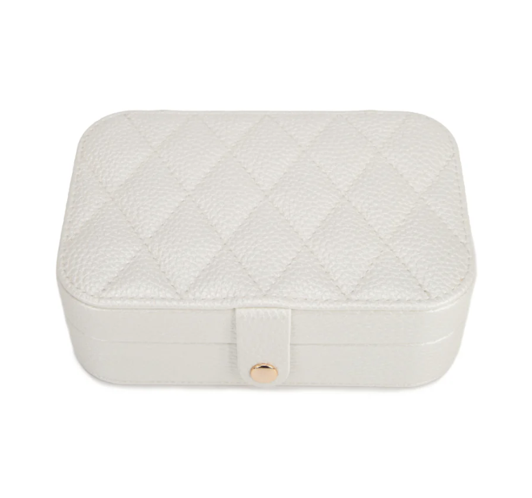 Quilted Travel Jewelry Organizer