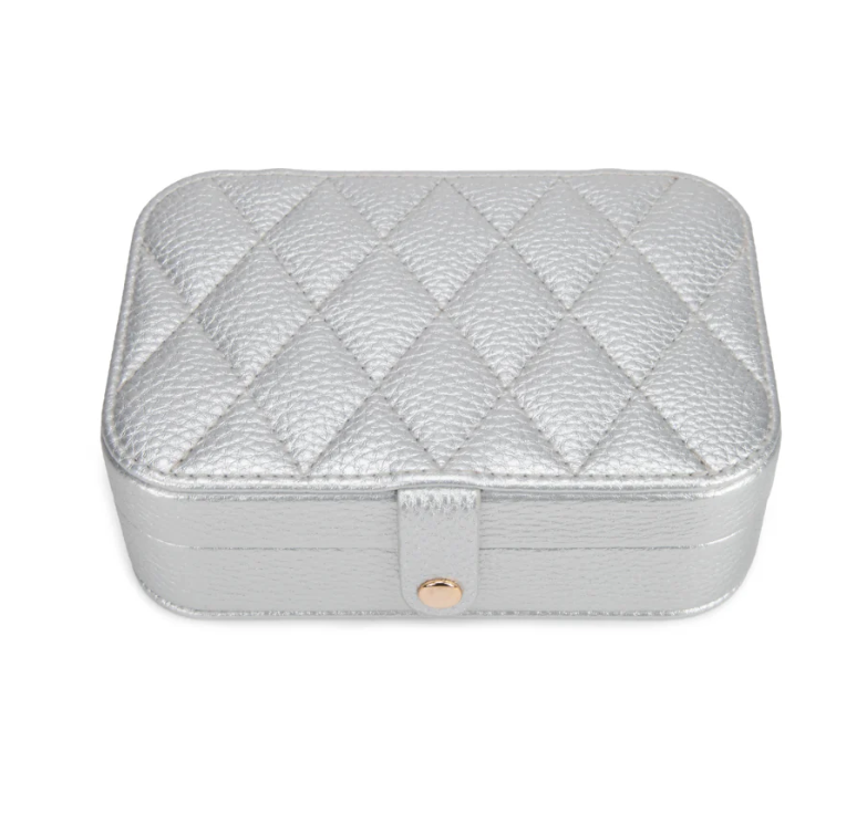 Quilted Travel Jewelry Organizer