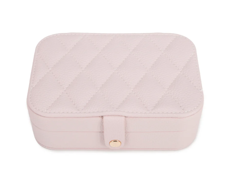 Quilted Travel Jewelry Organizer
