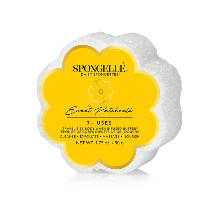 Body Wash Infused Daisy Spongette