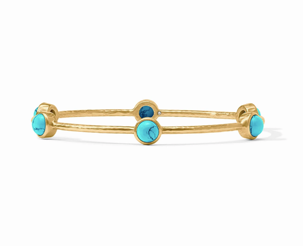 Julie Vos Milano Luxe Bangle - Gold