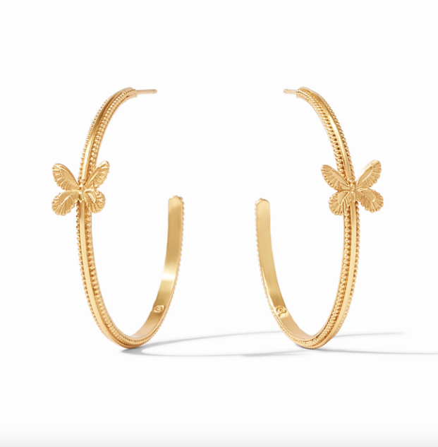 Julie Vos Butterfly Hoops