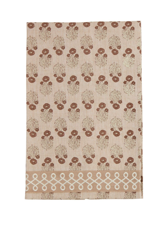 Block Print Ribbon Towel