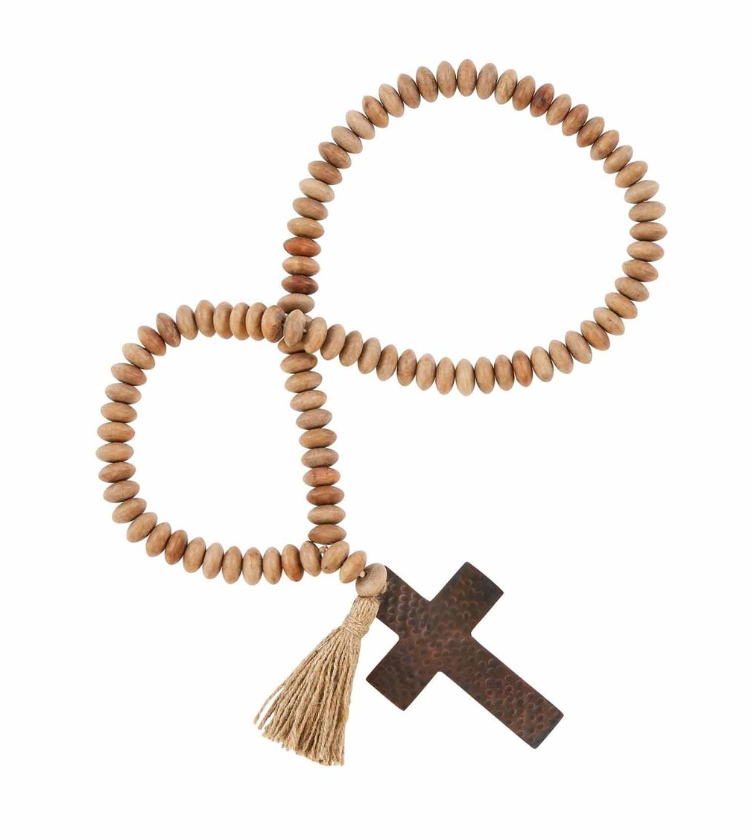 Tassel Wooden Decor Beads