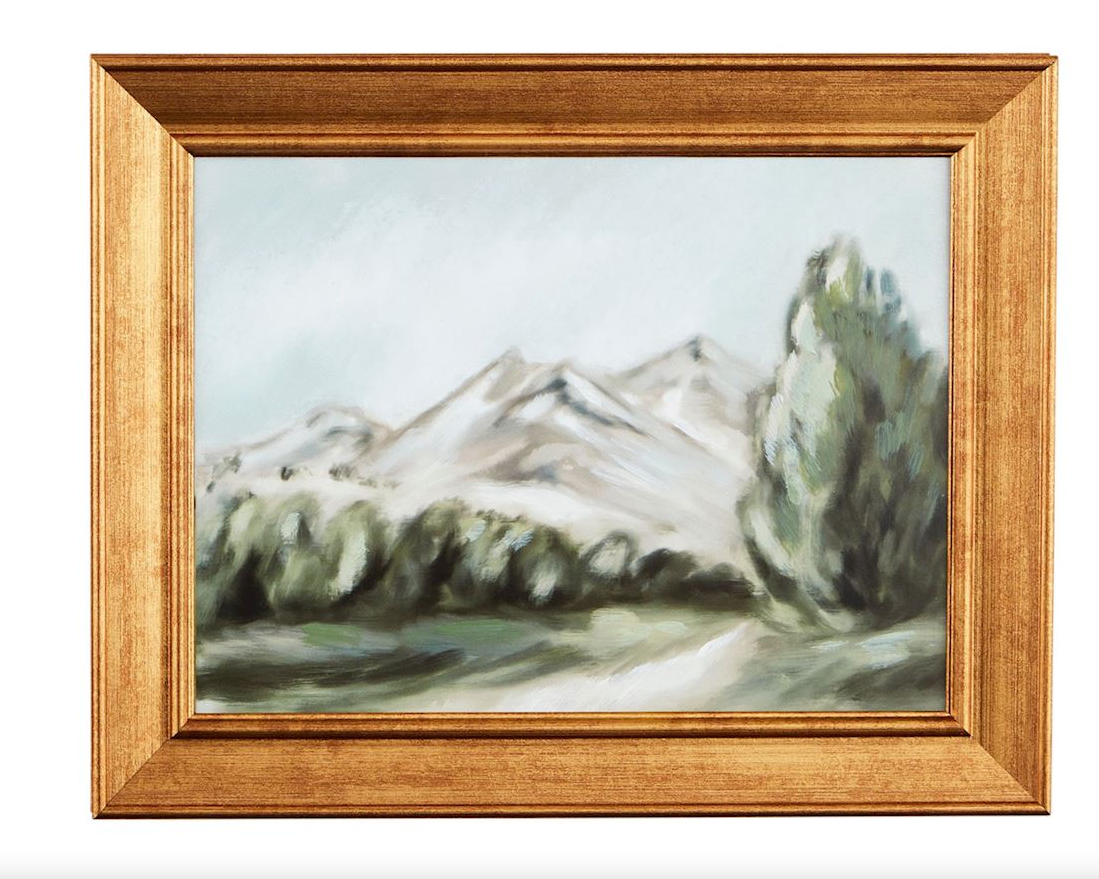 Landscape Framed Canvas Print