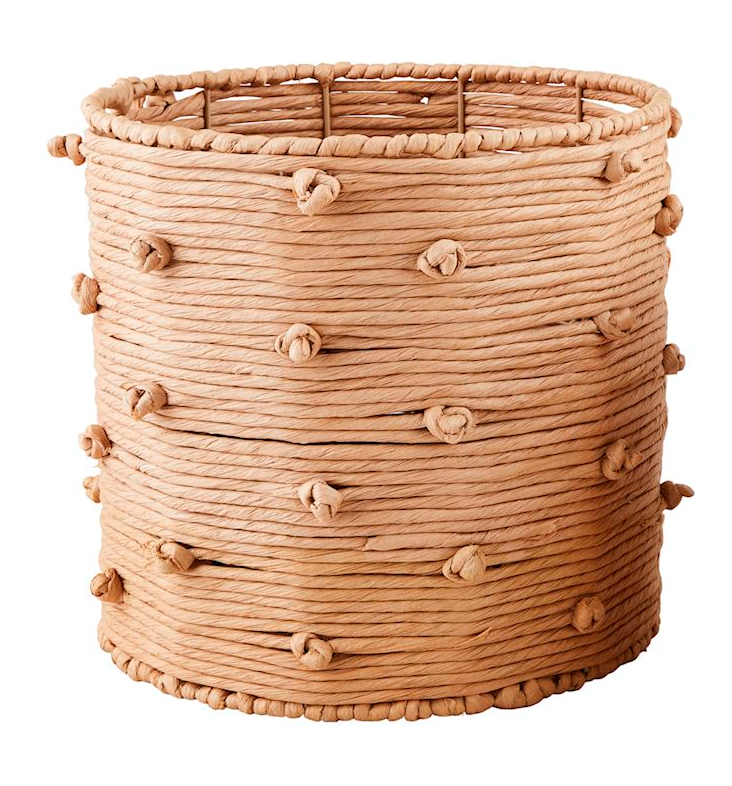 Knotted Rope Paper Basket