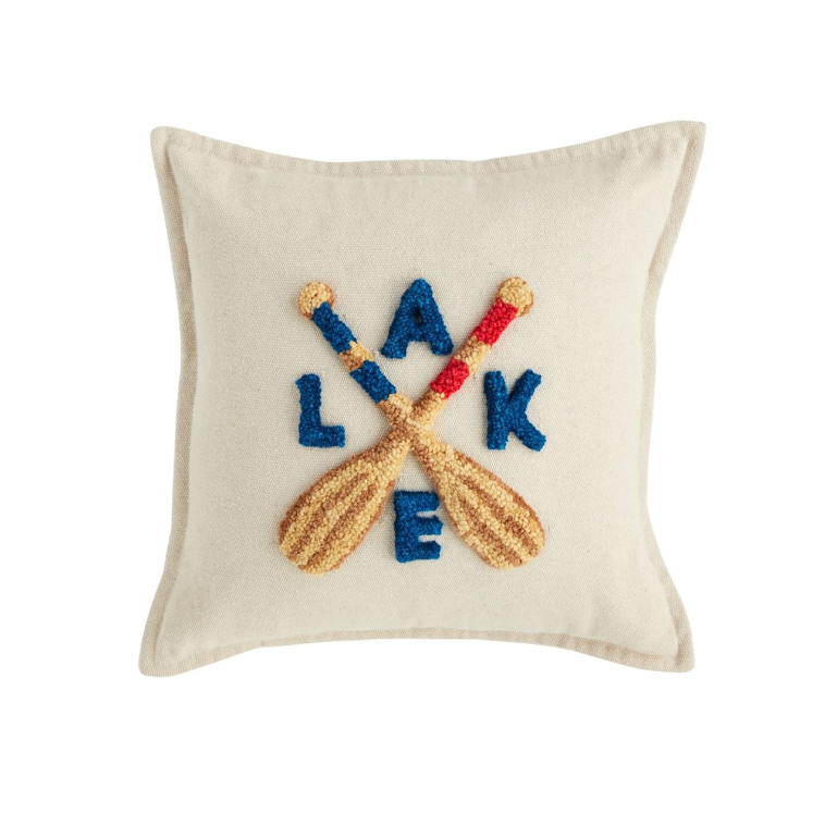 Lake Tufted Pillow