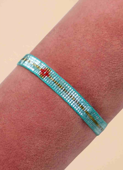 Boho Beaded Adjustable Bracelet