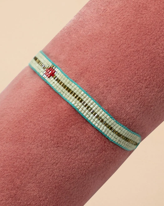 Boho Beaded Adjustable Bracelet